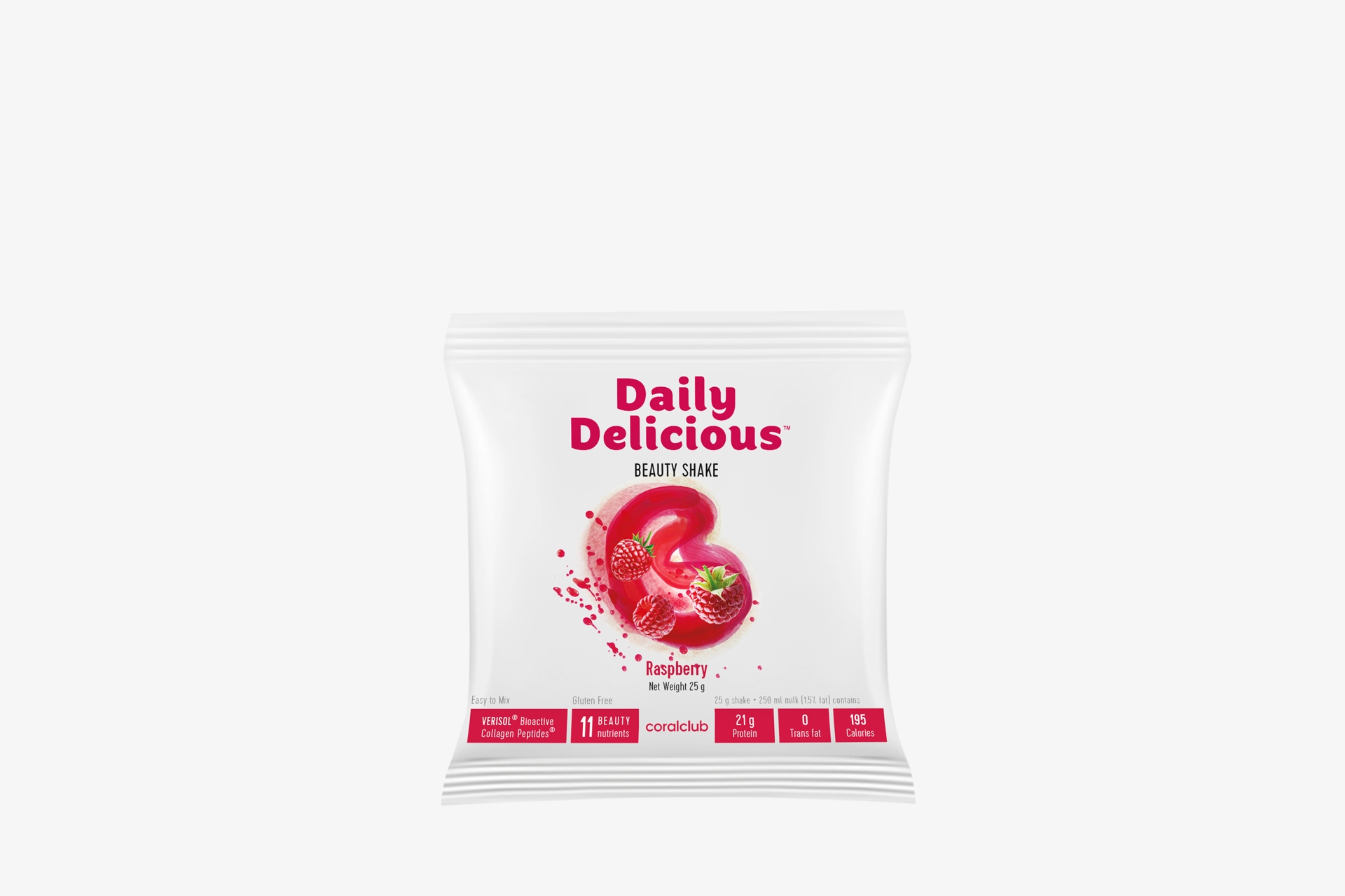 Daily Delicious Beauty Shake Raspberry