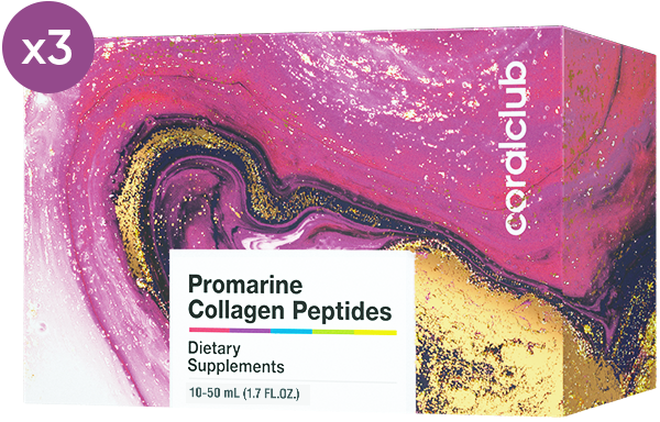 Promarine Collagen Peptides étrend-kiegészítő, édesítőszerrel 1 havi adag