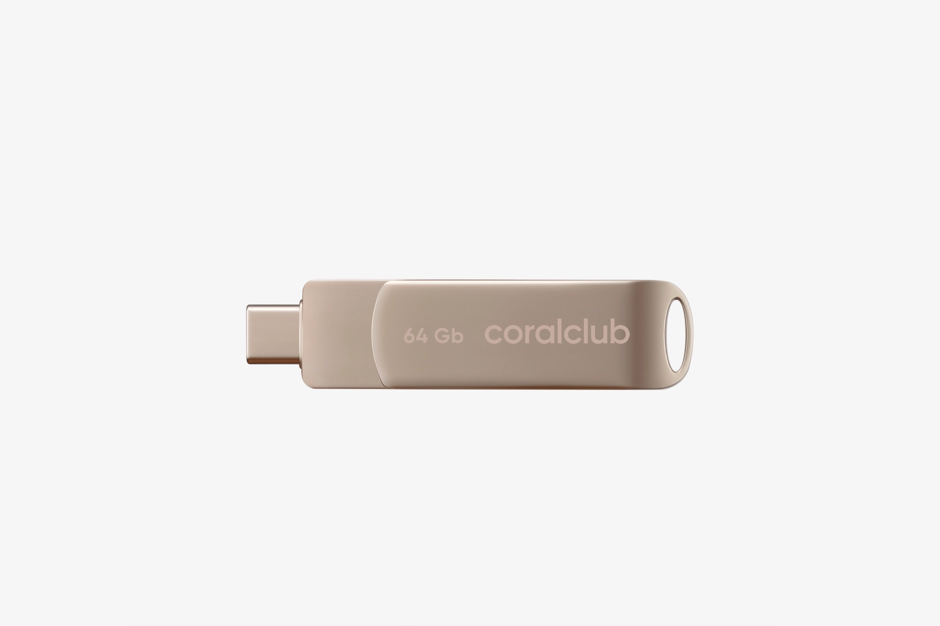 Pendrive - CORALCLUB USB+Type-c (64 GB)