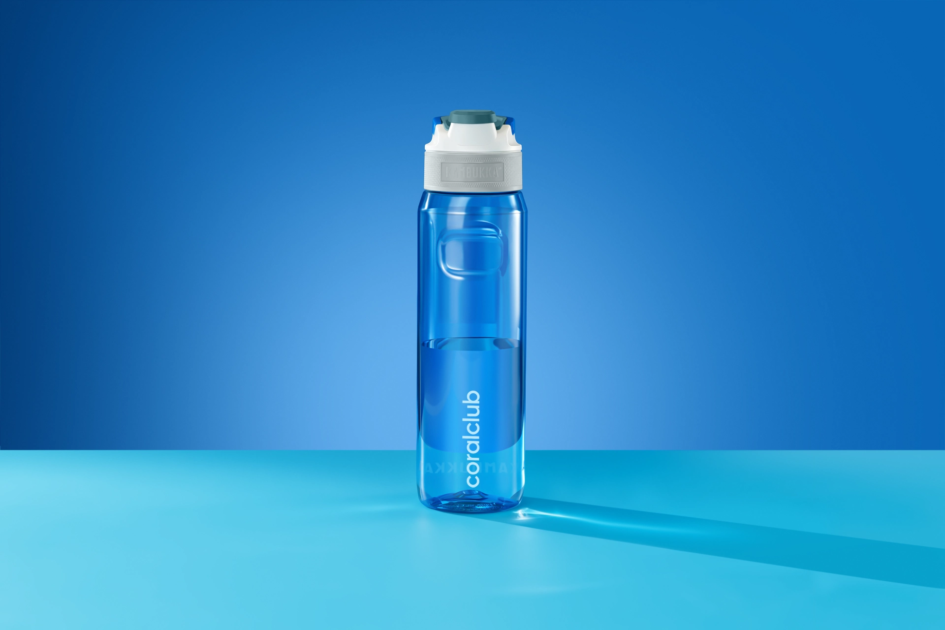 Műanyag palack Kambukka Elton 1000 Niagara Blue